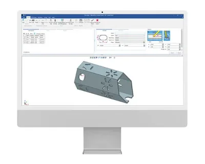 CAD/CAM system for processing pipes, profiles, beams and 3D shapes from sheet metal Lantek
