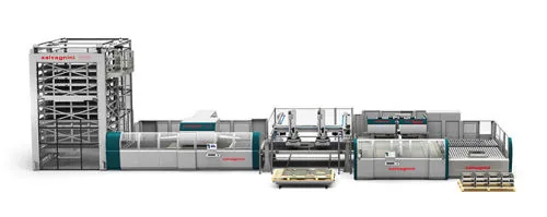 Salvagnini S4 + P4 line – flexible manufacturing system