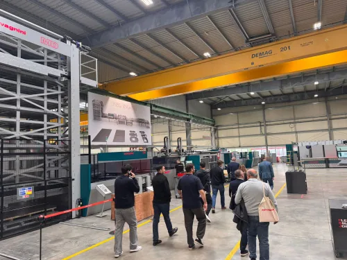 Results of the Salvagnini plant Open House in Linz (Austria)