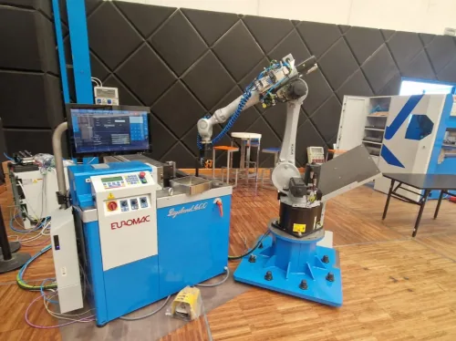 Euromac Digibend 400 CNC + Робот = безупречная гибка электрошин 